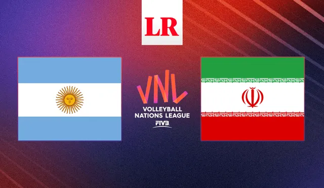 Sigue el minuto a minuto del duelo entre Argentina vs. Irán EN VIVO. La Albiceleste cierra la primera fase del Volleyball Nations League 2023. Foto: composición LR/VNL