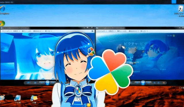 Windows 10 al estilo anime fue lanzado oficialmente en Japón en el año 2015. Foto: composición LR/captura de YouTube
