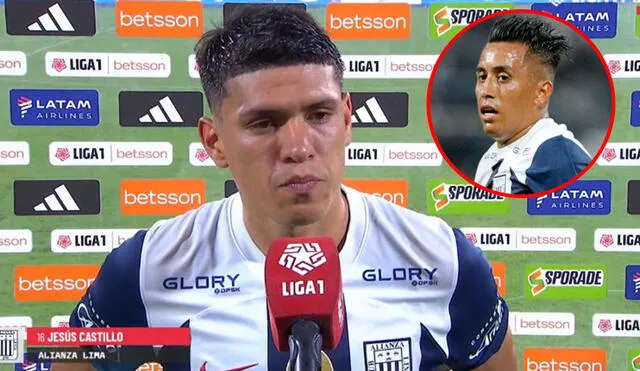 Jesús Castillo afirmó que el plantel le mostró su apoyo a Christian Cueva. Foto: captura de Liga 1 Max - Video: Liga 1 Max