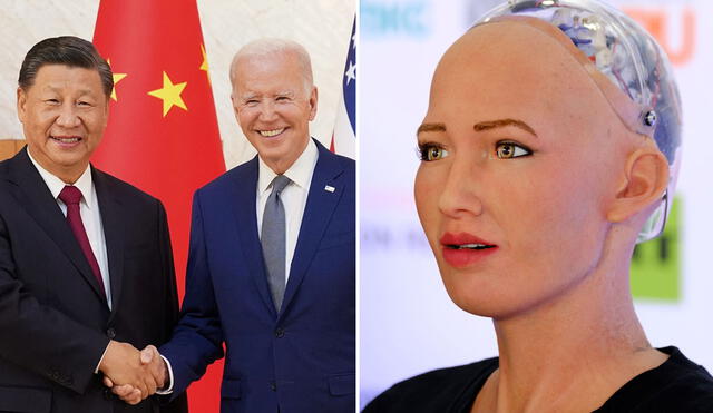 Robots con IA aseguran que podrían liderar mejor el planeta. Foto: composición LR/Reuters