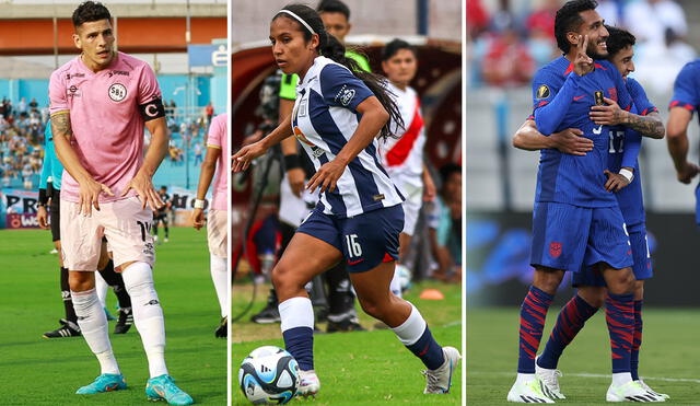 Revisa la programación de los partidos de hoy, domingo 9 de julio. Foto: composición de LR/Antonio Melgarejo/Alianza Lima Femenino/USMNT