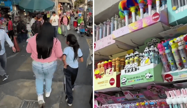 Conoce dónde queda la tienda del Centro de Lima donde venden productos kawaii desde 20 céntimos. Foto: composición LR/ @adelyychris/TikTok