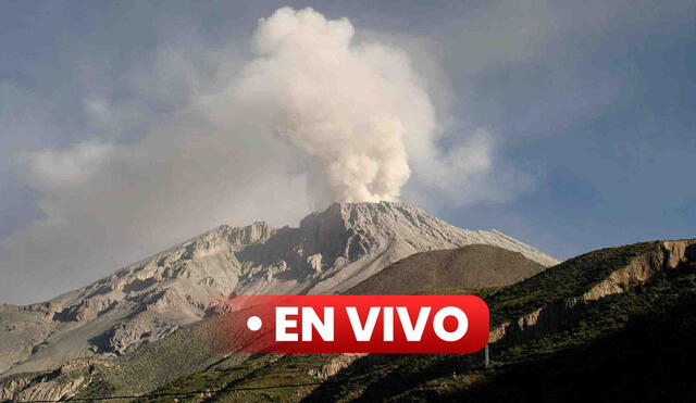 El Ubinas es considerado como el volcán más activo del Perú. Foto: Composición LR / Andina