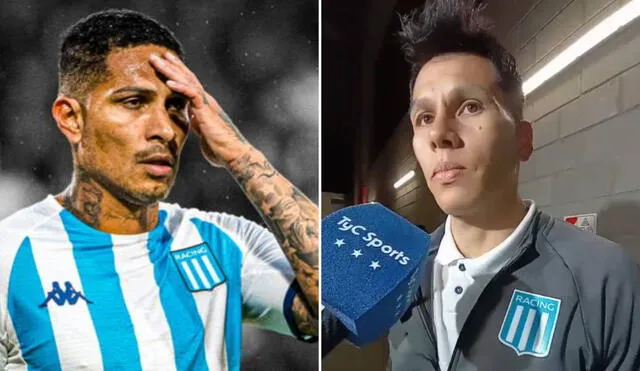 Paolo Guerrero llegó a Racing procedente de Avaí de Brasil. Foto: composición LR/capturaTyCSports