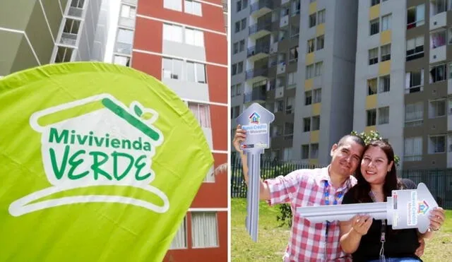 El Bono Mivivienda Verde ha incrementado su número de beneficiarios en el último año. Entérate cómo solicitarlo. Foto: composición LR/Andina
