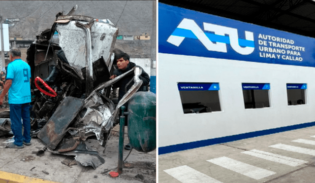 Un menor de edad falleció tras el accidente en la vía Pasamayito. Foto: composición LR/Omar Coca - La República/ATU