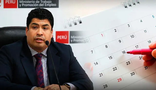 Fernando Varela, titular del Ministerio de Trabajo, presentará un proyecto de ley para derogar los dos últimos feriados aprobados. Foto: composición LR