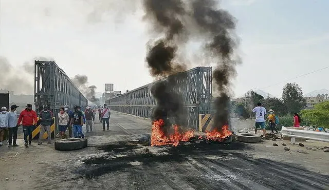 Paralización. El frente de Lucha de Virú y Chao confirmó que van a sumar al paro este 19 de julio contra Dina Boluarte. Foto: difusión