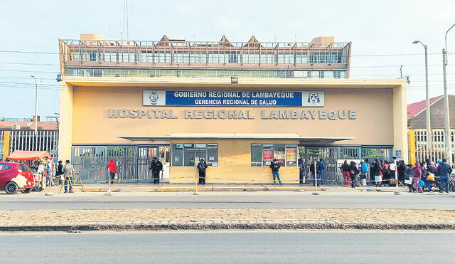 Hospital. Minsa anunció ampliación del servicio de emergencia de nosocomio chiclayano. Foto: difusión