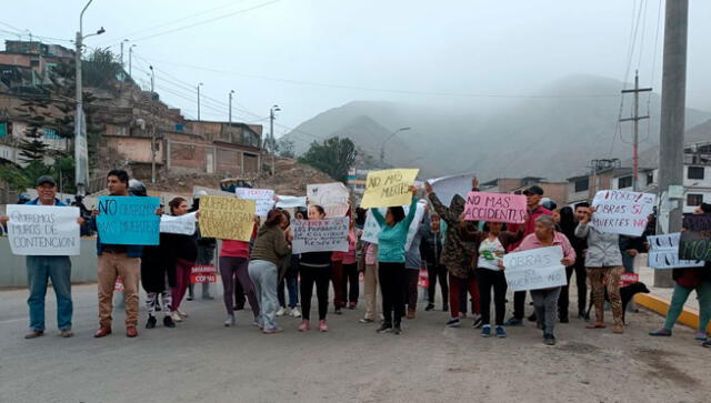 Residentes exigen mejoras en la vía Pasamayito por constantes accidentes. Foto: La República / Jessica Merino - URPI