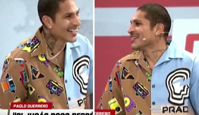 Paolo Guerrero pasó un gracioso momento durante la entrevista en vivo. Foto: ESPN