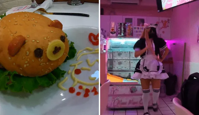 En esta cafetería temática podrás encontrar una similitud a la existente a las verdaderas en Japón. Foto: composición LR/captura de YouTube/Warmi Tuber