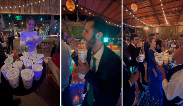 “La sopa instantánea Maruchan es una excelente opción para consentir a los invitados”, afirmó el wedding planner. Foto: composición LR/@Mariomejiawp/TikTok