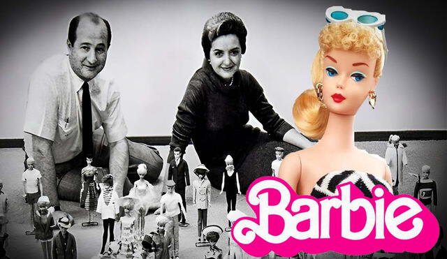 Inspirados en una muñeca alemana, Mattel, de Elliott y Ruth Handler, lanzó al mundo a Barbie. Foto: composición LR/@lmnunez_/Twitter/Mattel