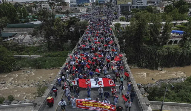 Empresarios y representantes de turismo y comercio piden que protestas sean pacíficas y no se afecte a terceros con cierres de vías. Foto: Rodrigo Talavera