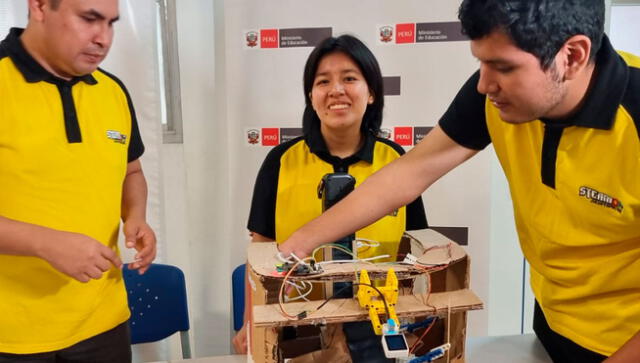 Estudiante de colegio en el Callao viajará en una tripulación a la NASA. Foto: La República/Rosario Rojas