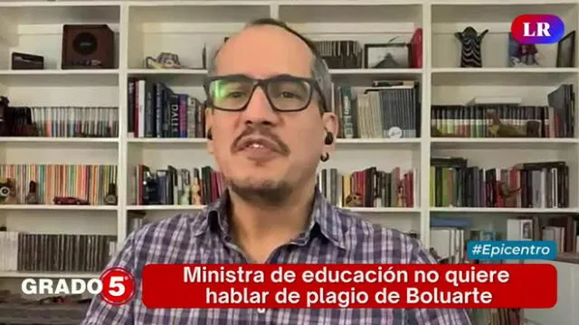 David Gómez Fernandini se refirió al caso de Dina Boluarte. Foto/Video: LR+