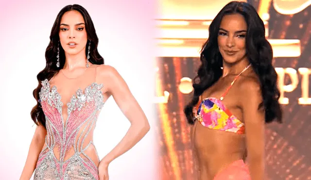 Valeria Flórez busca dejar el nombre del Perú en alto en el Miss Supranational 2023. Foto: Composición Lr / Captura Instagram / Captura YouTube