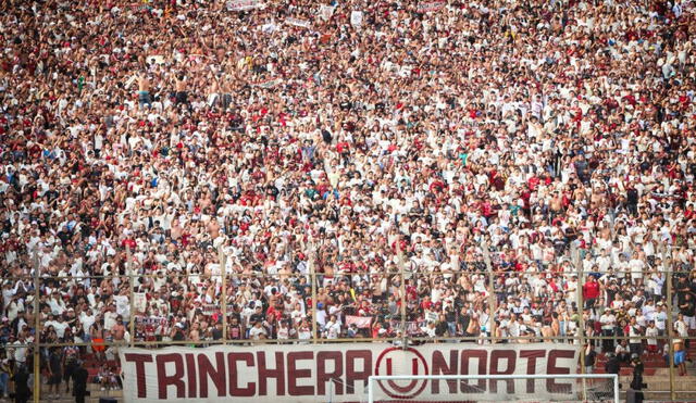 La 'U' tendrá a toda la Trinchera Norte presente para el choque ante el 'Timao' en Lima. Foto: Universitario