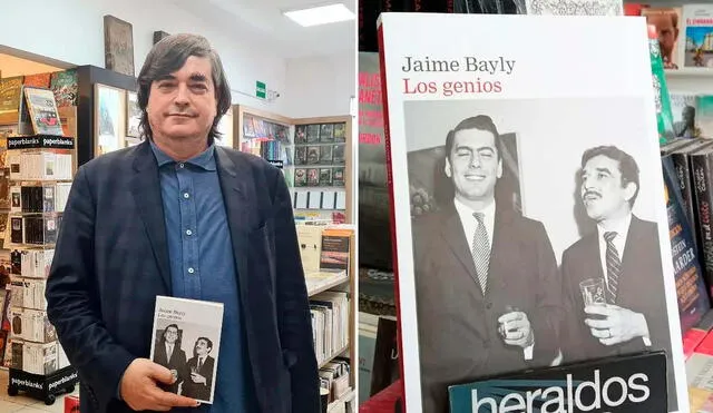 “Los genios”, novela de Jaime Bayly, fue lanzada el 23 de marzo de este año. Foto: composición LR/Instagram/Librería Heraldos Negros