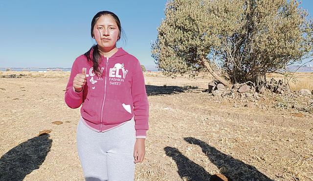 Ella es. Mary Lucy y otras 11 escolares peruanas viajarán a Houston en noviembre próximo. Foto: Liubomir Fernández/La República