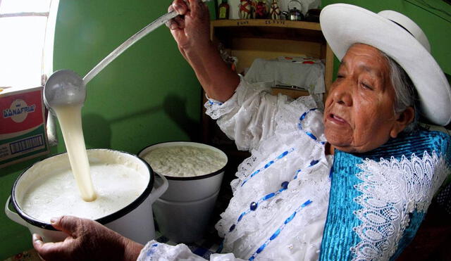 Chicha blanca a base de quinua es delicioso y refrescante. Foto: Pensión 65