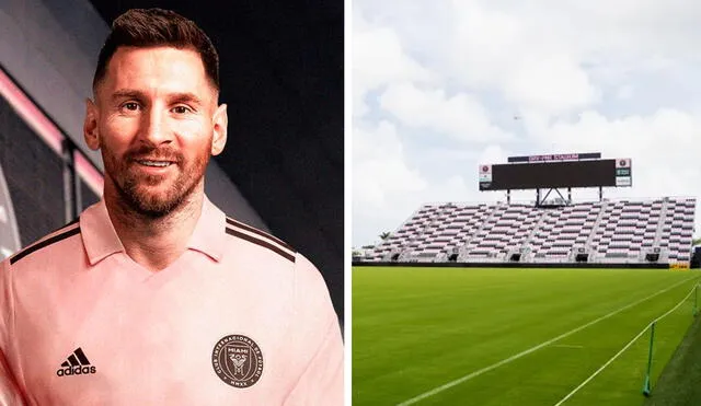 La presentación de Lionel Messi se llevará a cabo en el estadio ubicado en Fort Lauderdale. Foto: composición LR/Inter Miami CF