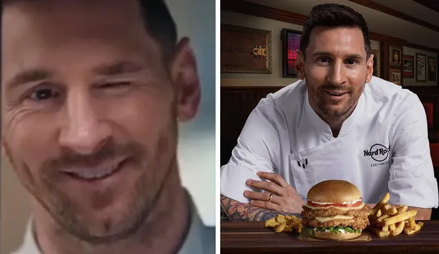 El 'Messi Chicken Sandwich' fue elaborado en colaboración con una cadena de restaurantes. Foto: composición/Instagram de Lionel Messi | Video: Instagram