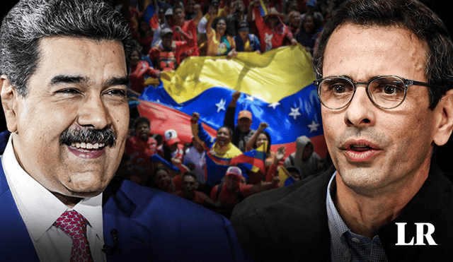 Capriles también dijo que el gobierno chavista es el “peor de la historia” de Venezuela. Foto: composición de Jazmin Ceras/LR/AFP/EFE
