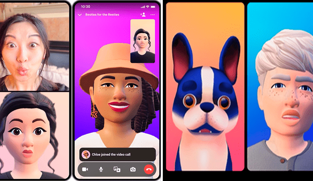 Meta también ha implementado stickers animados de los avatares para compartir en Facebook e Instagram. Foto: composición LR/Meta