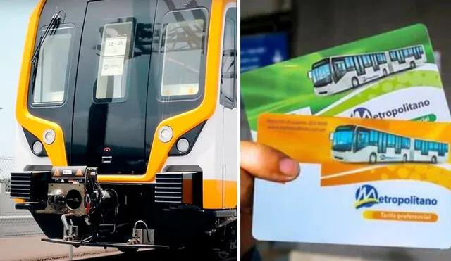 Conoce si la tarjeta de la Línea 2 será multiusos. Foto: composición LR/Trenes online/Andina