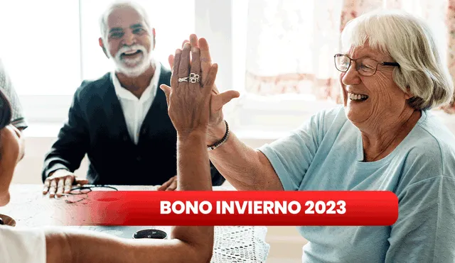 Los adultos mayores serán los beneficiarios del Bono Invierno 2023. Foto: composición LR/Freepick