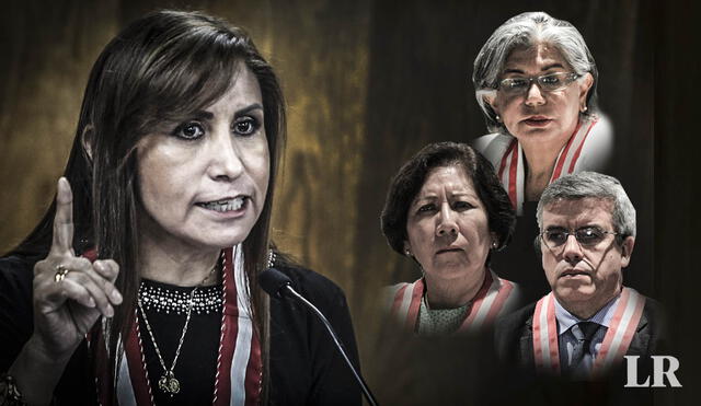 Patricia Benavides denuncia a tres miembros de la JNJ. (Foto composición: La República).