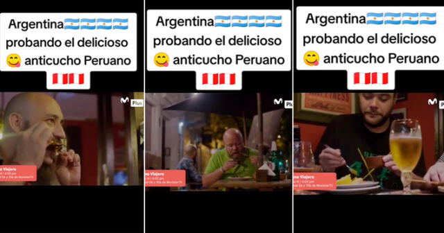 Argentinos dieron distintas opiniones acerca del platillo peruano. Foto: composición LR/TikTok/@ether2020