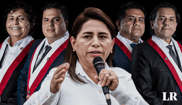 Rosa Gutiérrez anunció su renuncia al Minsa en plena interpelación en el Congreso. Foto: composición de Alvaro Lozano/La República