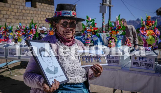 Víctimas fueron enterradas en el campo santo de Chuyuna. Foto: John Reyes/ La República