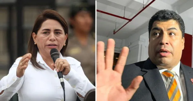 Ministro Varela defendió designación de Rosa Gutiérrez en EsSalud. Foto y video: Vanessa Sandoval/LR