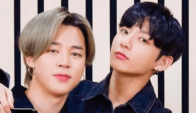 Jimin y Jungkook son conocidos como 'JiKook' por los fans de BTS. Foto: BIGHIT