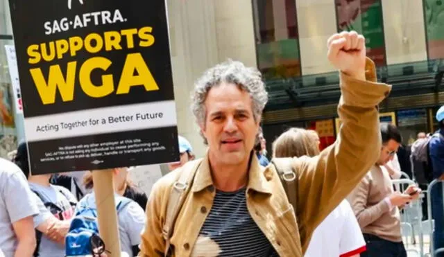 Mark Ruffalo es parte de los actores que se preparan para la huelga en Estados Unidos. Foto: SAG-Aftra