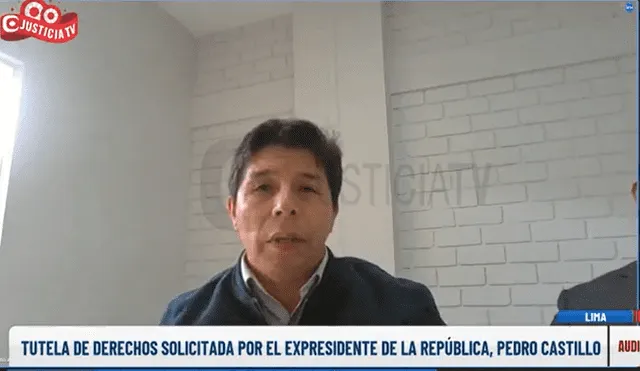 El expresidente calificó gestión de Dina Boluarte como un "gobierno de facto".  Foto: captura Justicia TV