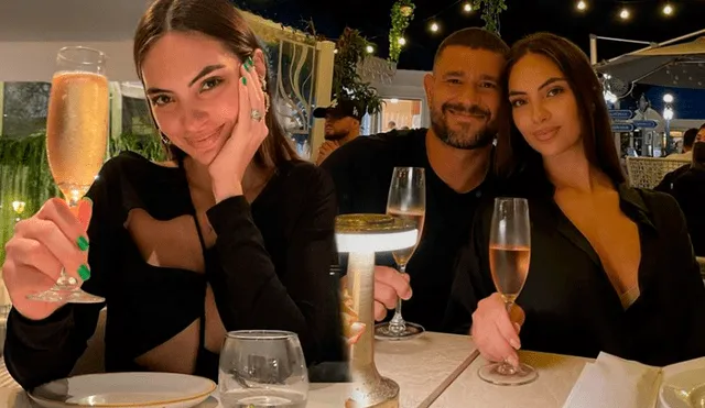 Natalie Vértiz y Yaco Eskenazi disfrutaron de una romántica velada en Central Restaurante. Foto: composición LR/Instagram/Natalie Vértiz