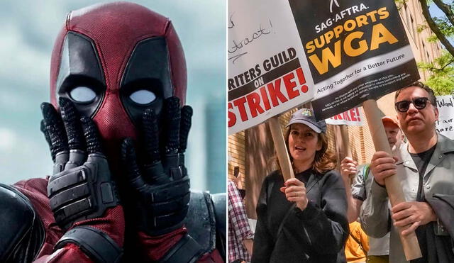 La tercera entrega de “Deadpool” se verá retrasada por las protestas de los actores y escritores de Hollywood. Foto: composición LR/20th Century Fox/AP