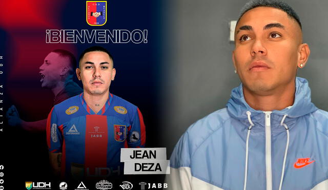 Jean Deza se encontraba sin club deportivo tras finiquitar su contrato con Cienciano del Cusco en abril. Foto: composición LR/Alianza Universidad/Instagram/Jean Deza