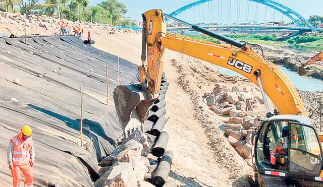 Obras de prevención. Dichas transferencias se efectuaron con cargo a los recursos del Indeci. Foto: difusión