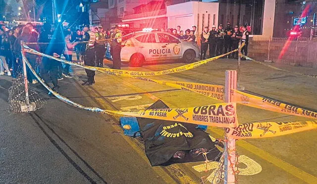 El escenario. Balacera se desató en la calle Pedro Irigoyen, en Surco, a plena luz del día. Foto: La República