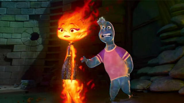 "Elemental", la película de Pixar que espera no sumarse a su lista de fracasos. Foto: 20 Minutos