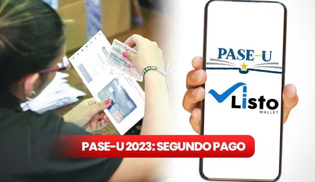 El PASE-U pagará a los estudiantes el segundo desembolso y, con Listo Wallet, podrás verificar tu nuevo depósito. Foto: Vectoozy/Listo Wallet/PASE-U/composición LR