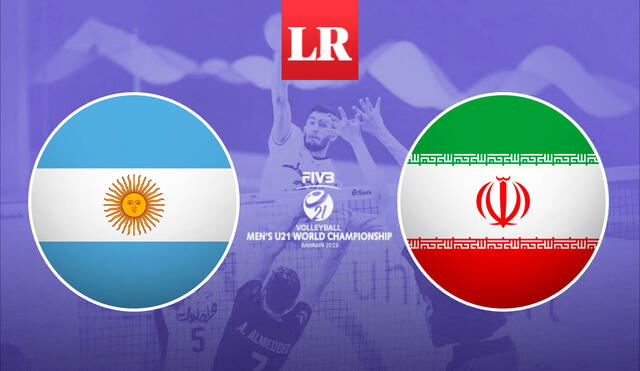 Argentina vs. Irán se midieron en Manama (Baréin) por el pase a la final del torneo juvenil. Foto: composición de Jazmín Ceras / La República