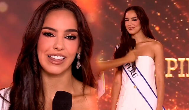 Valeria Flórez quedó en el top 12 de Miss Supranational 2023. Foto: composición/captura de YouTube/Miss Supranational 2023