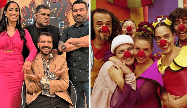 Integrantes de "El gran chef: famosos" protagonizaron divertida escena que provocó que los usuarios recordaran la serie emitida en los noventas en Latina. Foto: composición LR/Instagram/El gran chef famosos/Latina - Video: YouTube/Latina Televisión